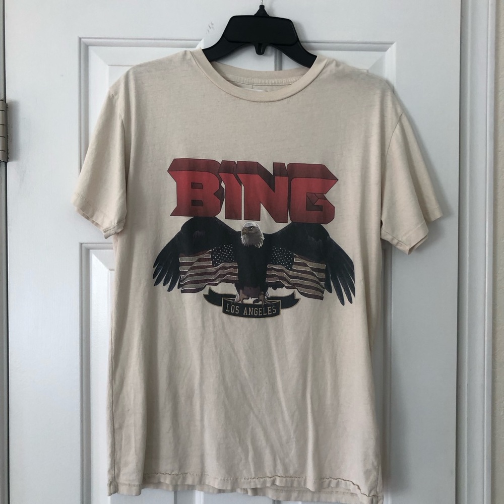 Anine Bing vintage t-shirt eagle print